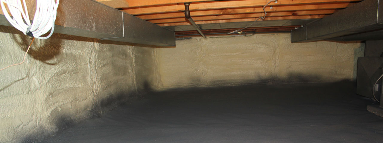 Albany spray foam insulation for crawl spaces
